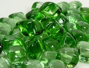 Peridot Green Glass