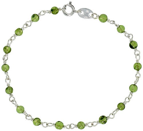 Peridot Anklets