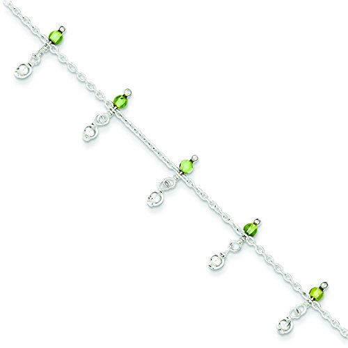 Peridot Anklets